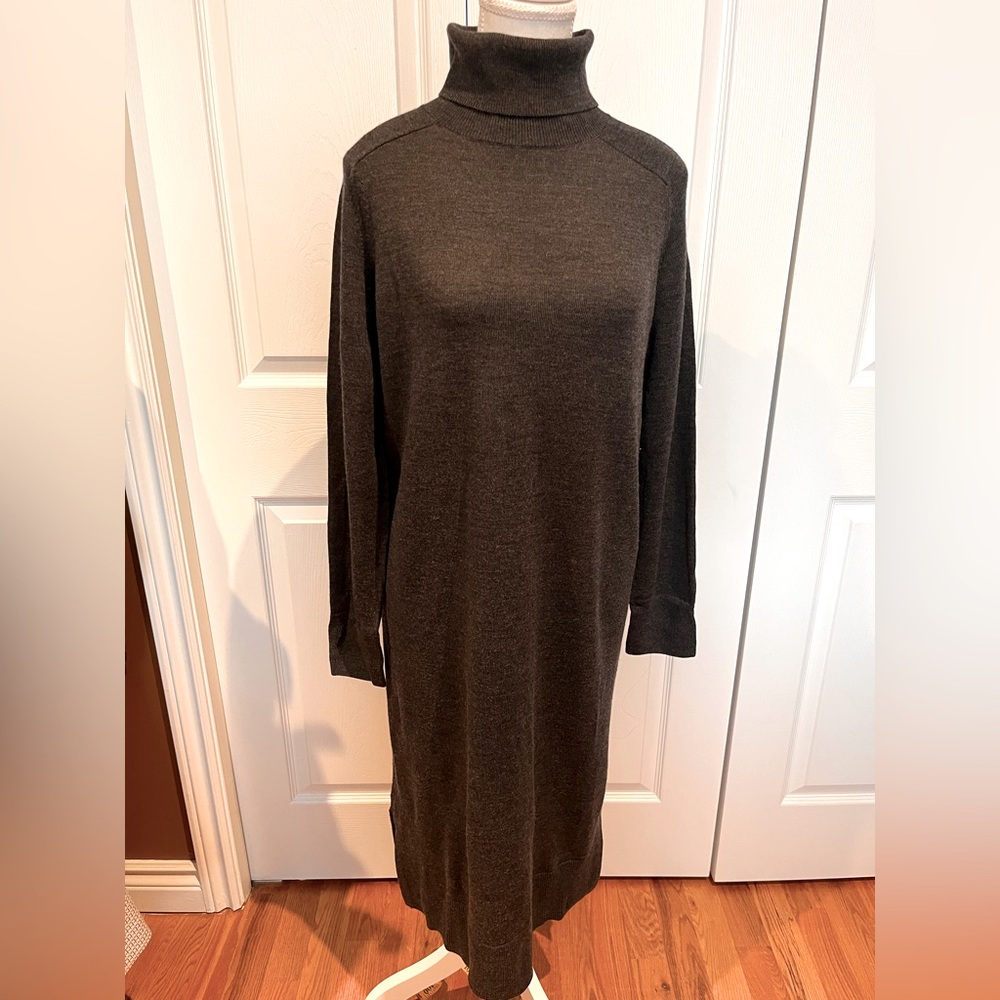 Banana Republic Merino Extra Fine Wool maxi midi dress